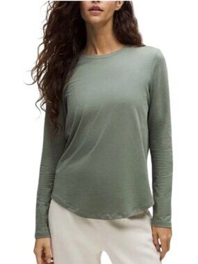Lululemon Women's Love Long Sleeve Crew Neck T-Shirt Size 12